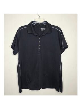 Nike Golf Dri-fit black short sleeve polo shirt - XL - tennis pickleball
